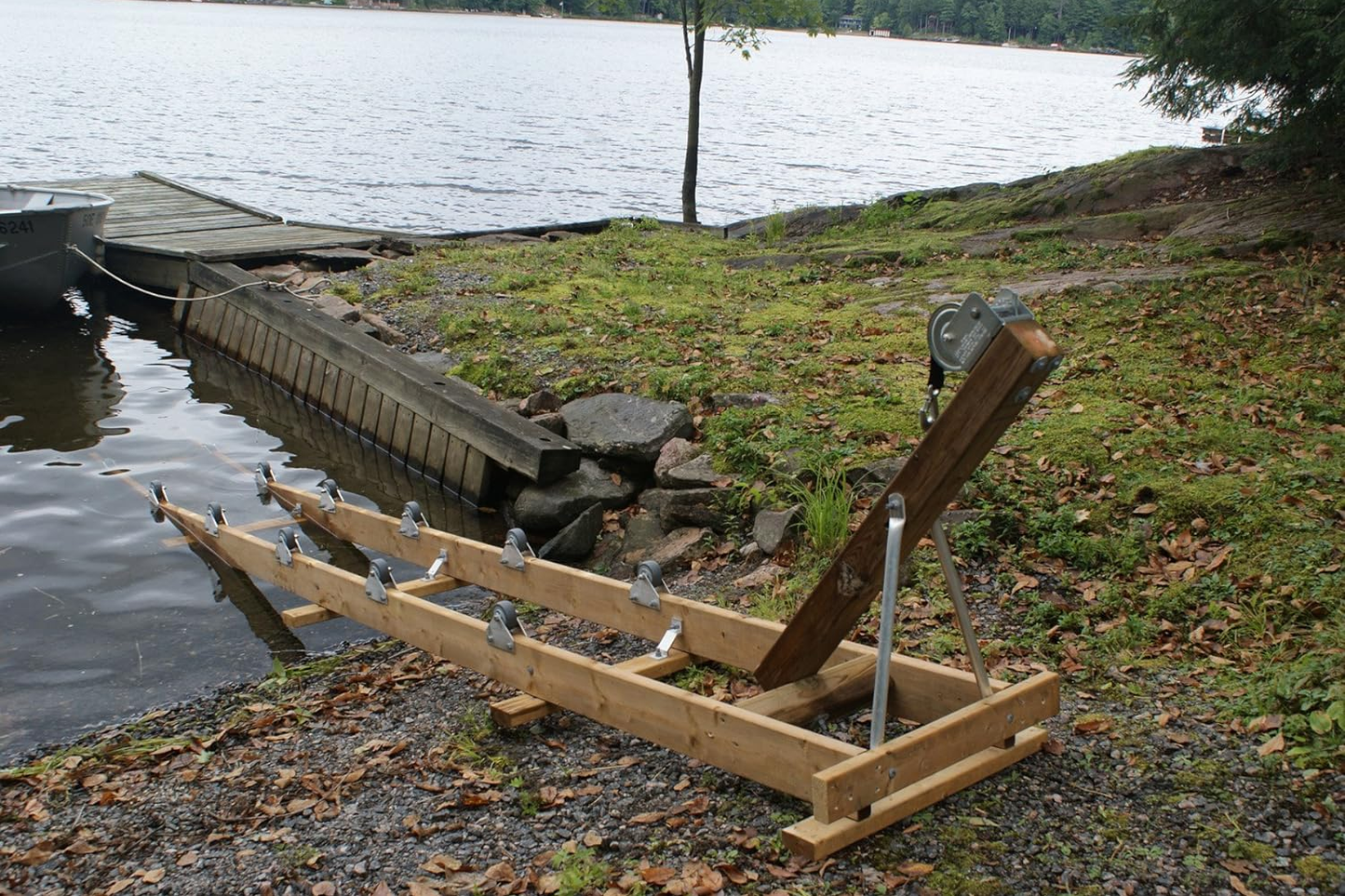 Dock Edge Boat Lift Ramp Kit 1200LB DE85412F