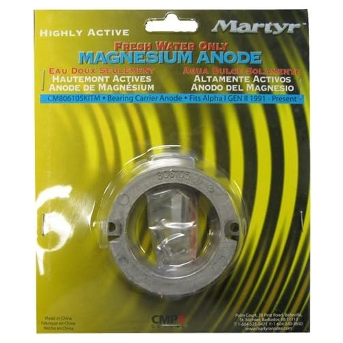 Mercruiser 97-806105Q1 Anode Kit Martyr CM806105KIT (Aluminum & Magnesium Options)
