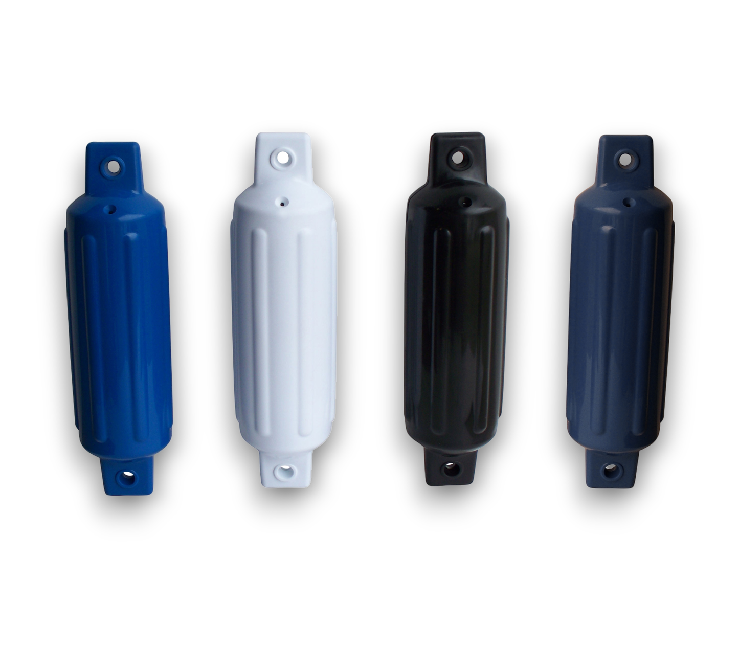 Dock Edge DockSide Twin Eye Ribbed Fenders (4 Colors & 4 Sizes)
