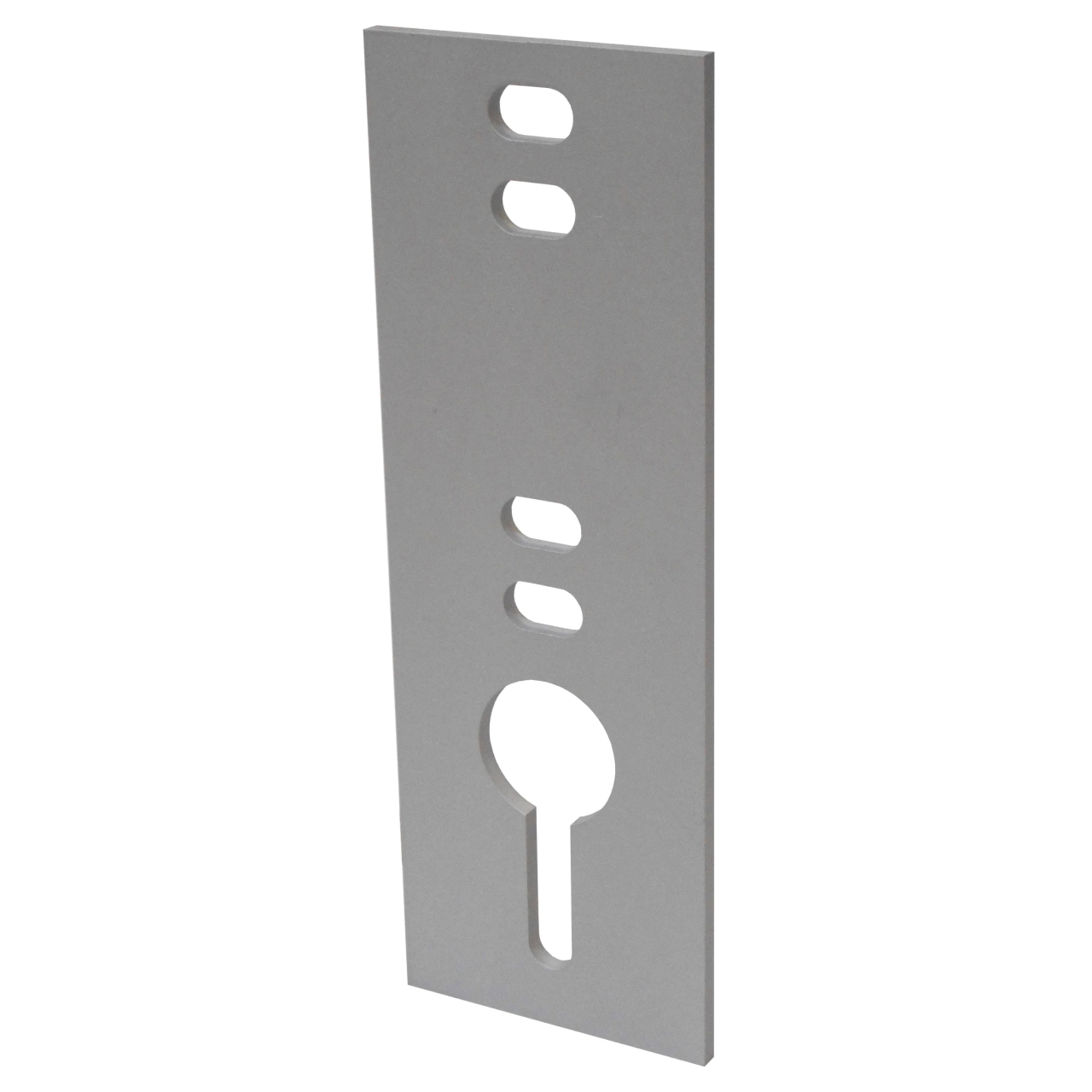 Dock Edge Floating Dock Anchor Chain Keyhole Plate DE98606F