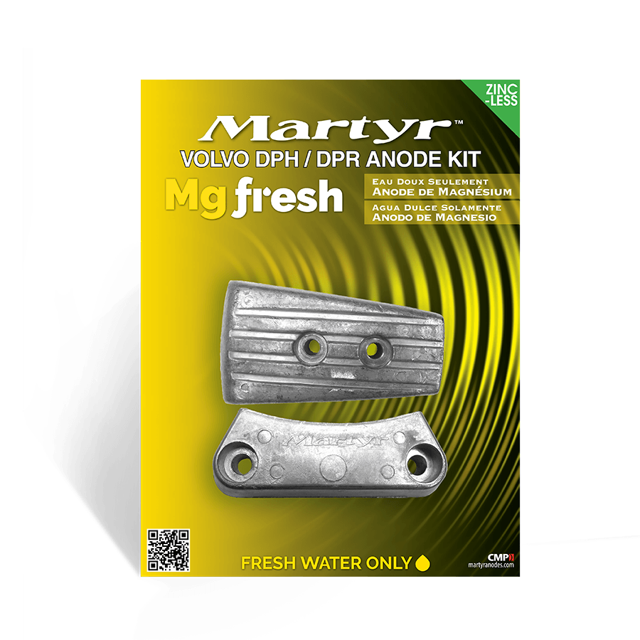 Volvo Penta DPH & DPR Sterndrive Anode Kit Martyr CMDPHKIT (Aluminum, Zinc & Magnesium Options)