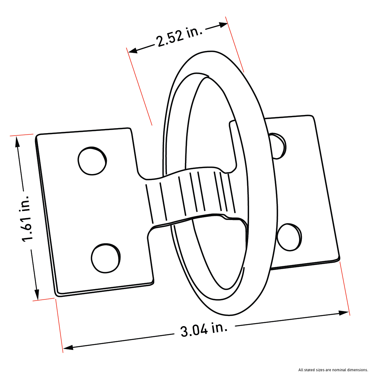 Dock Edge Dock Ring DE87109F