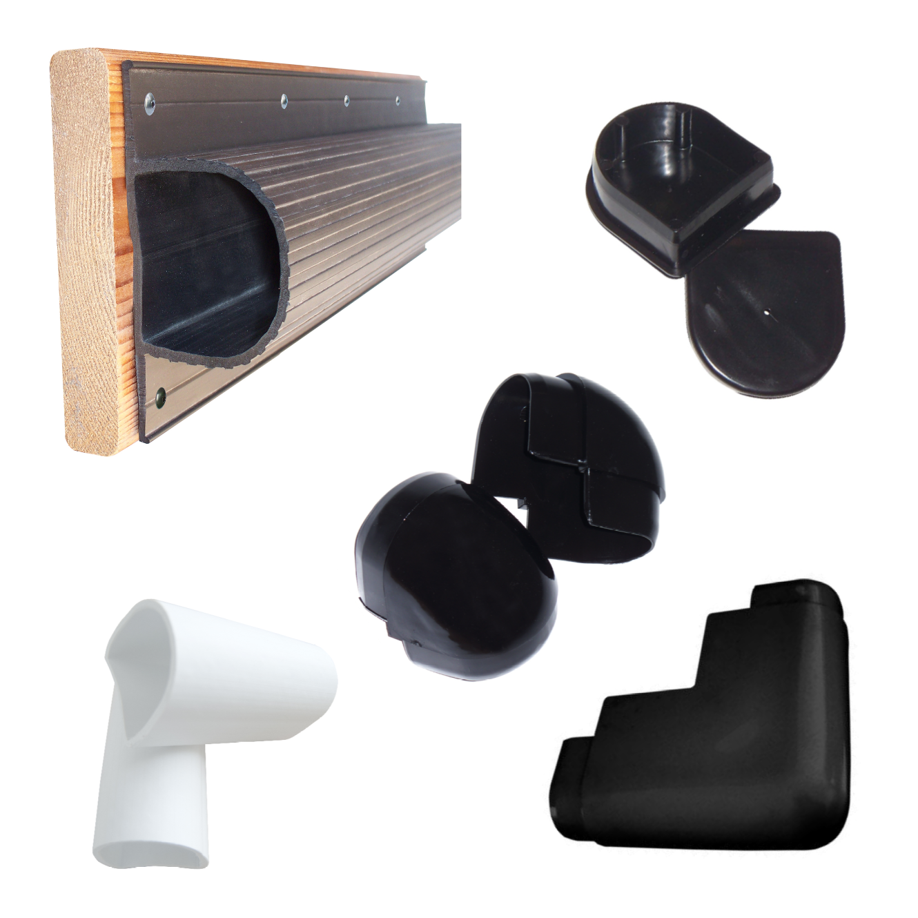 Dock Edge Air Cushion Super Saver Bumper Profile (3 Colors)