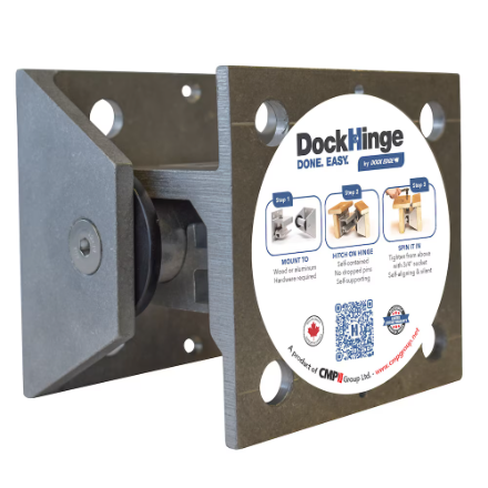 Dock Hinge 1/2in Dock Connector Coupler