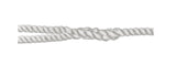 Three Strand Dock Line White