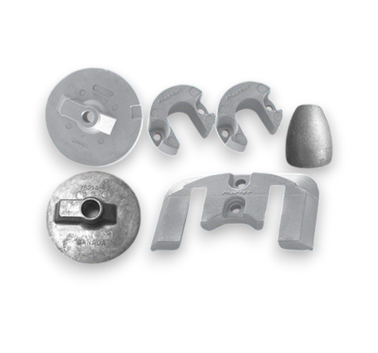 Mercruiser Bravo 3 Anode Kit Replacement Martyr CMBRAVO3KIT (Aluminum, Zinc & Magnesium Options)