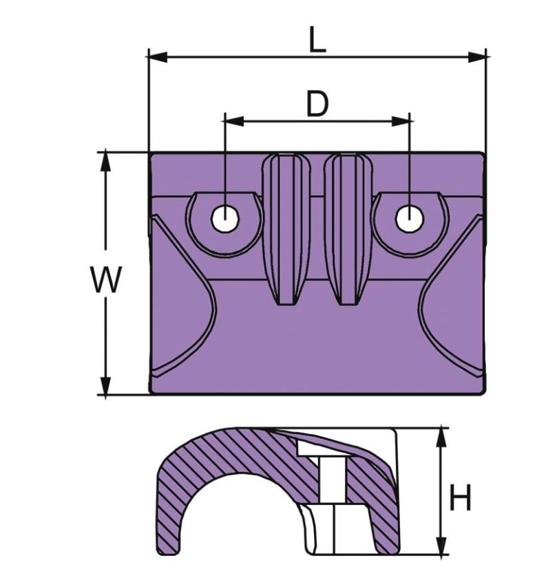 Martyr 63D4525101 Yamaha Anode