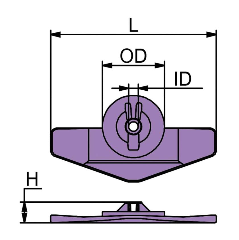 Martyr 6E84525102 Yamaha Anode