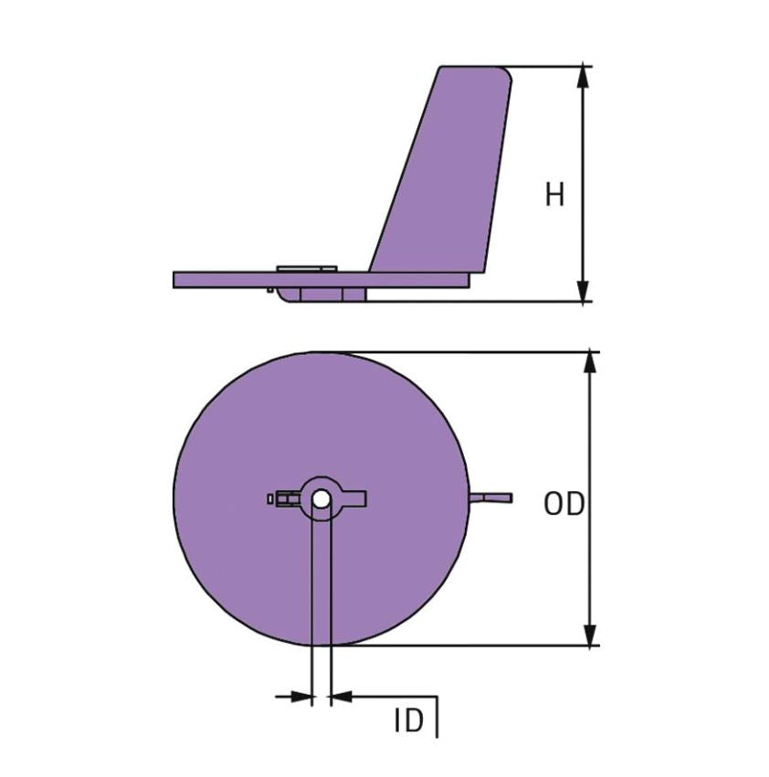 Martyr 6T54537100 Yamaha Anode
