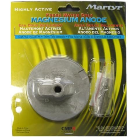 Mercruiser & Mercury 97-76214Q5 Anode Kit Martyr CM762145KIT (Aluminum & Magnesium Options)
