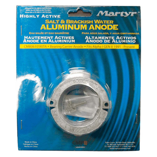 Mercruiser 97-806105Q1 Anode Kit Martyr CM806105KIT (Aluminum & Magnesium Options)