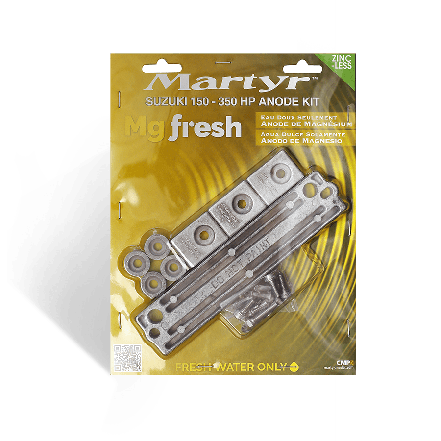 Kit Anodo Osculati Per Motori Suzuki 90/140 HP - In Alluminio, Ricambio Originale - Foto 4