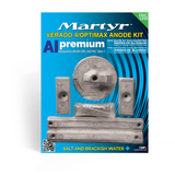 Mercury Outboard 97-8M0107551 Anode Kit Martyr CMVERADO4KIT (Aluminum & Magnesium Options)