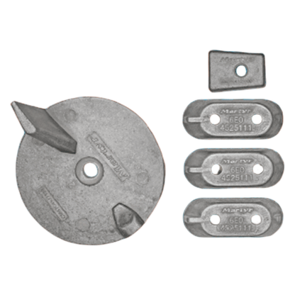 Yamaha Outboard 40-50-60 HP Anode Kit Martyr CMY4060KIT (Aluminum, Zinc & Magnesium Options)