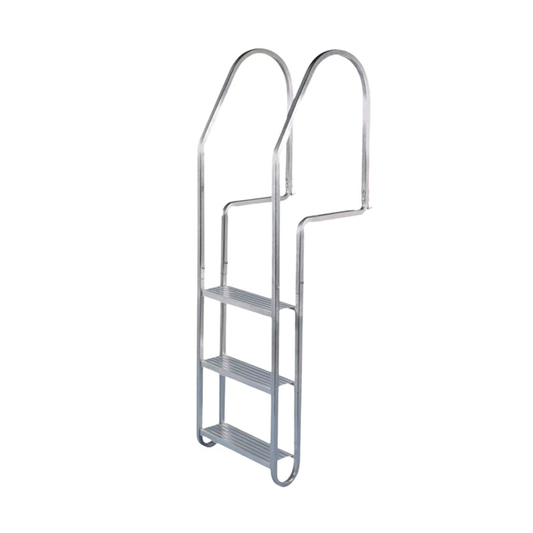 Dock Ladder - Dock Edge Quick Release Aluminum 3, 4 & 5 Step Options