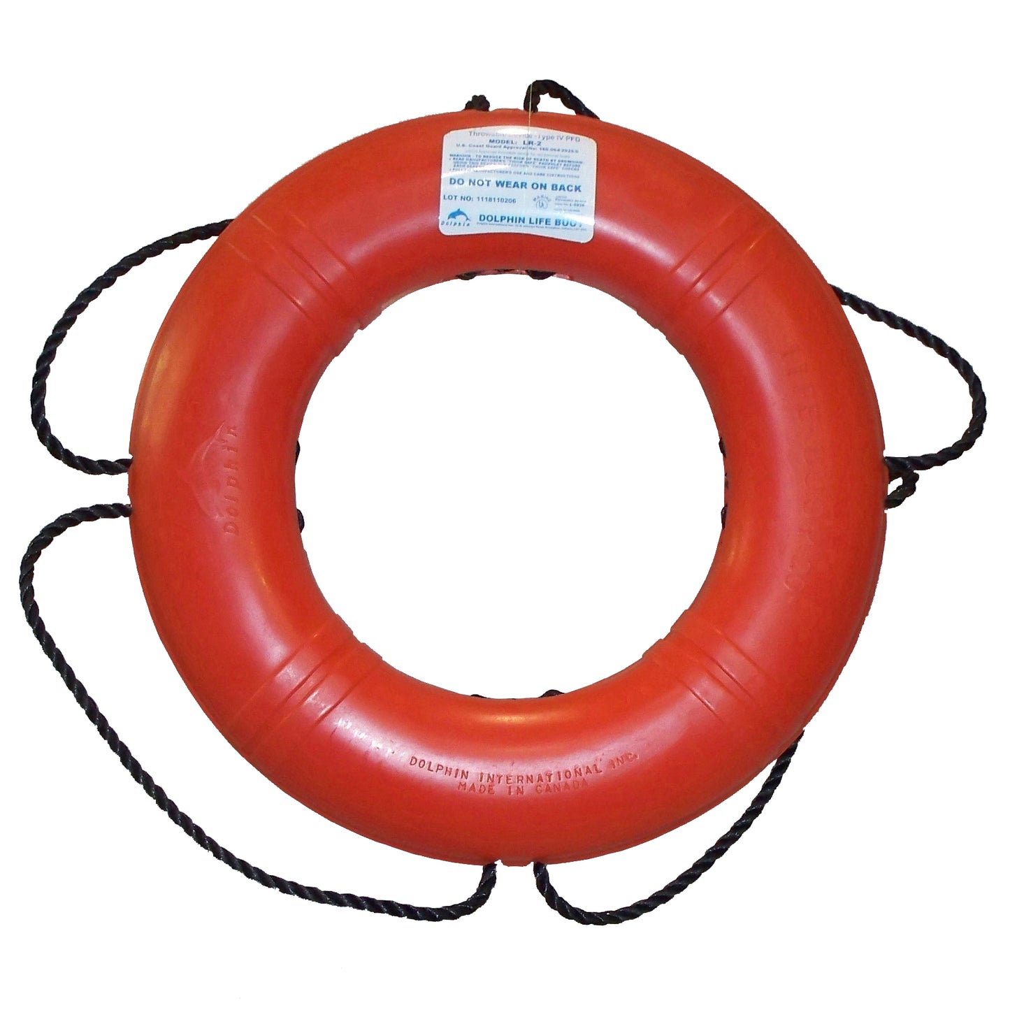 Orange Life Ring Buoy