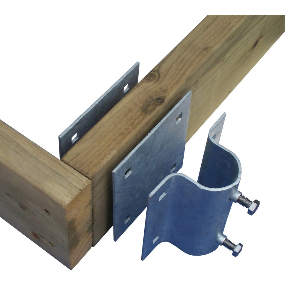 Dock Edge Stationary Dock Side Leg Holder Kit DE85230F