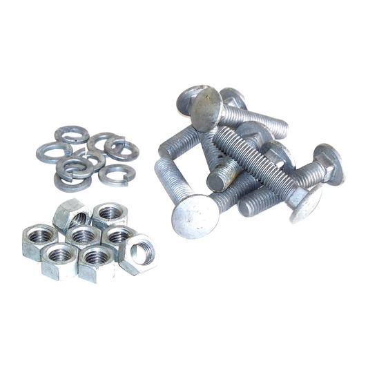 Dock Edge Floating Dock Carriage Bolt Fastener Kit DE85100F