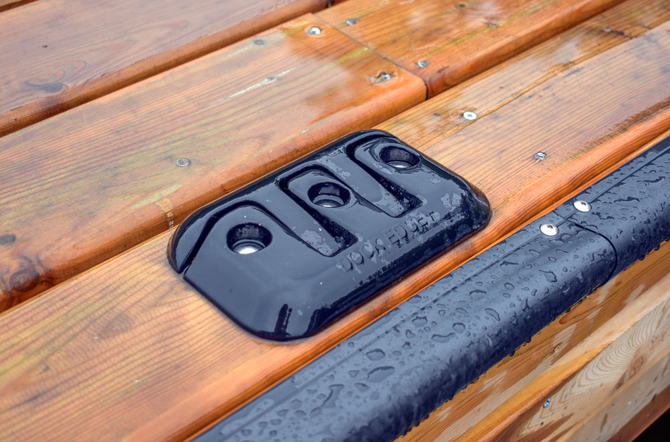 Dock Edge Flip-Up Cleats - (3 sizes)