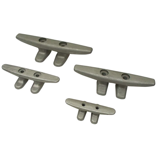 Dock Edge Aluminum Open Base Cleats - (4 sizes)