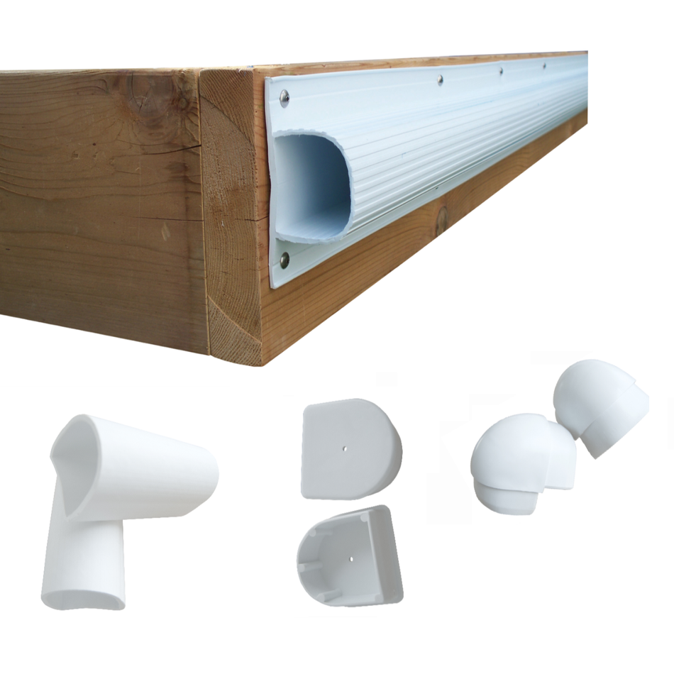 Dock Edge Air Cushion Super Saver Bumper Profile (3 Colors)