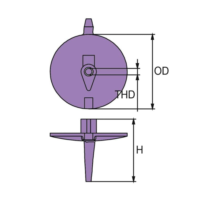 Martyr 69L4537100 Yamaha Anode