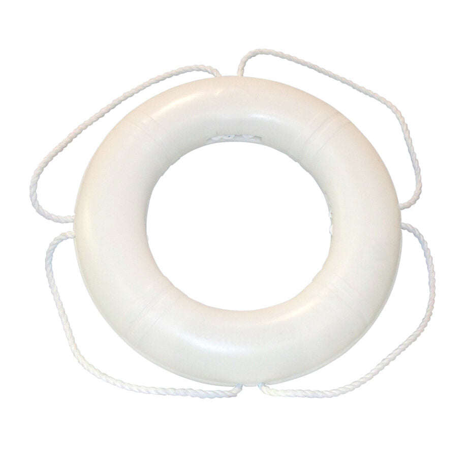 Life Ring Buoy, White
